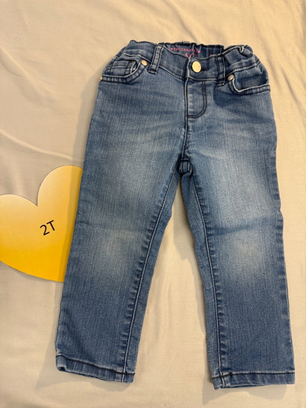 The Children's Place - Toddler straight cut  denim jeans. Size 2T